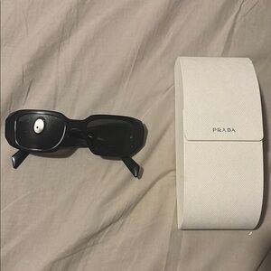 Prada Black Sunglasses with Case